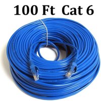 Ethernet Cable Cat 6 100 Ft